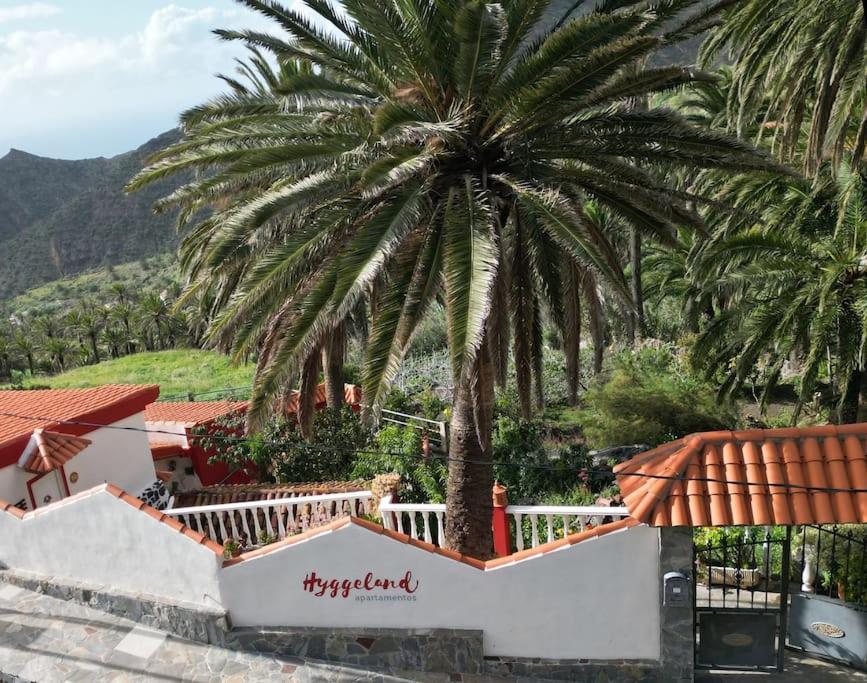 Ferienwohnung Hyggeland II - Oase Der Ruhe Im Palmendorf Tazo Vallehermoso Exterior foto